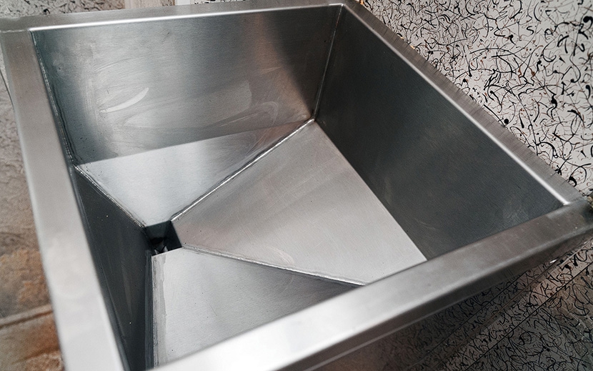 Roller mill - up view