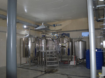 10HL 3 vessels Brewhouse