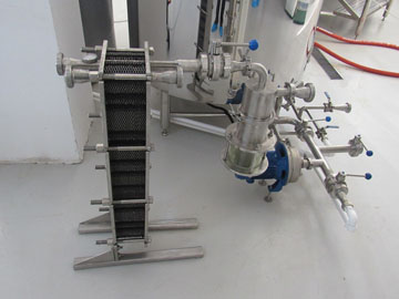 HE500 wort heatexchanger