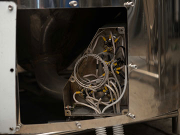 Brewhouse heater connections