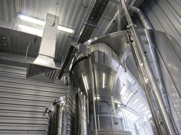 Stair support for 20HL fermenter